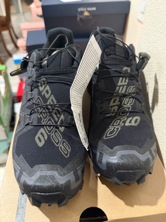 Salomon Shoes - NWT Salomon Speedcross 6 Women's Trail Running Shoes Black/Black/Phantom Size 8